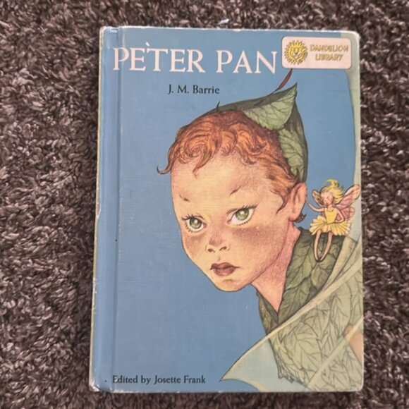 Vintage 1955 Alice in Wonderland / Peter Pan Book Lewis Carroll Dandelion - Picture 3 of 4
